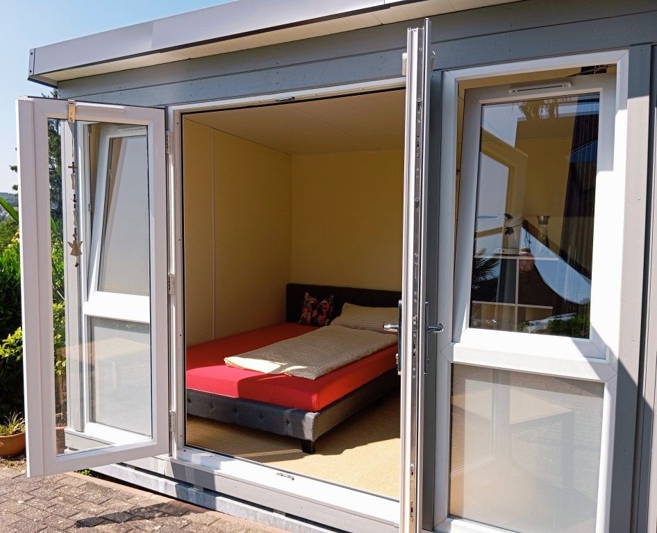 Glamping in Ortsrandlage