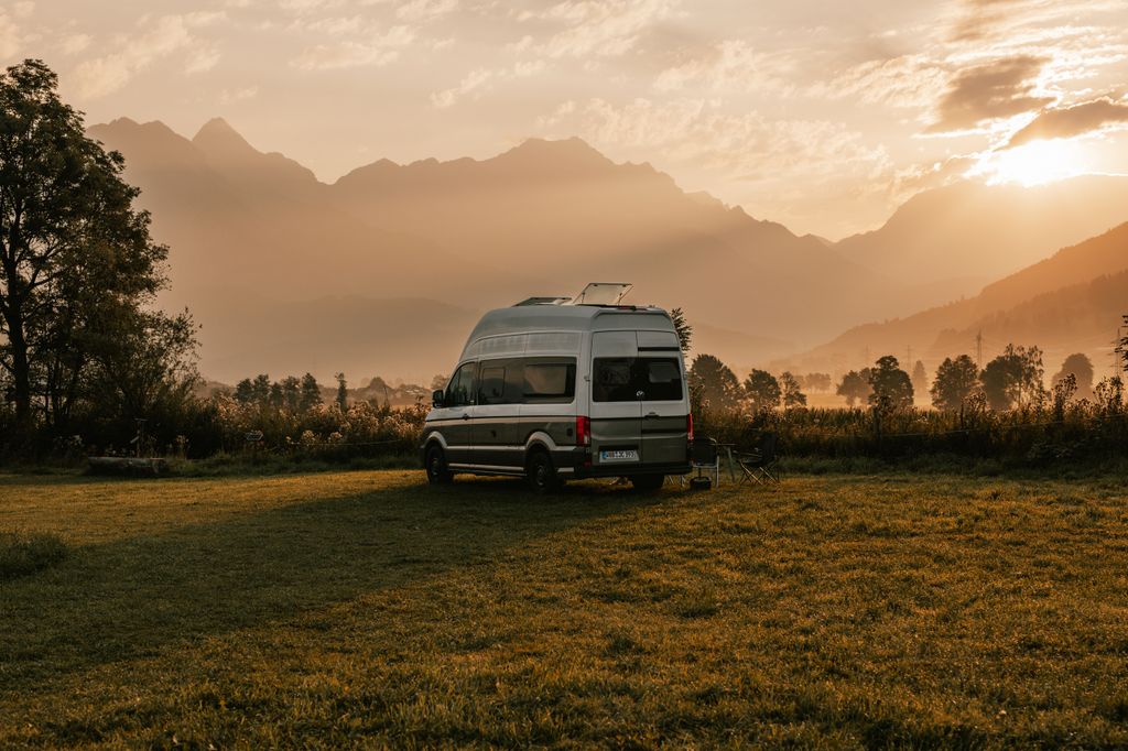 S'Biberplatzl with mountain backdrop on the Steinernes Meer