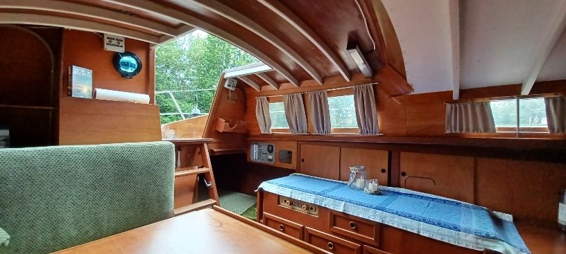 Hyggelige Segelyacht im Weserbergland