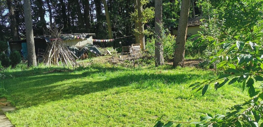 Campeggio lungo il Mauerweg alle porte di Berlino
