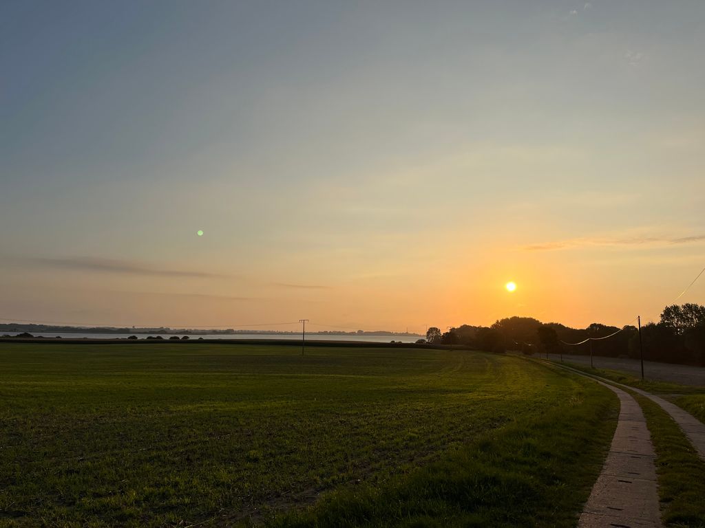 Boddenblick auf der Insel Rügen für autarke Camper