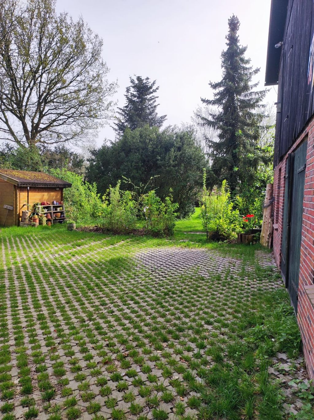 Camping en el jardín entre el mar de Frisia y la bahía de Jade