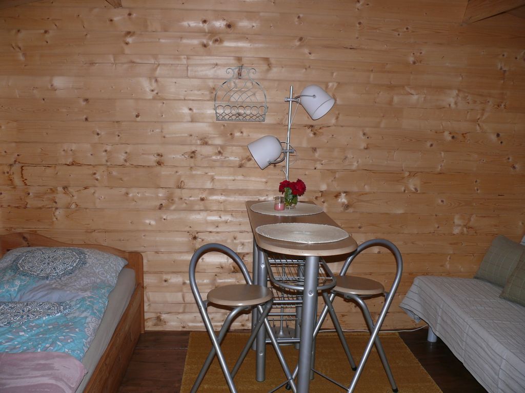 Cabane d'hébergement près de la mer Baltique