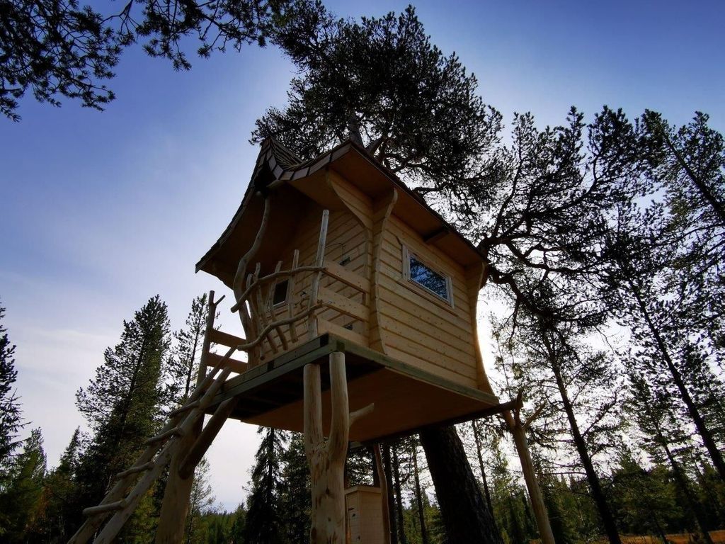 Baumhaus "Resting Raven" - urig und naturnah 