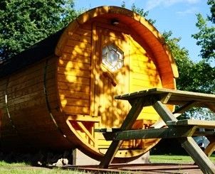 Bauernhofcamping im Schlaffass Tor zum Münsterland