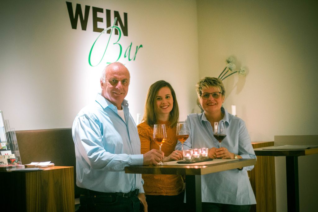 Stellplatz auf dem Weingut mitten in der Natur