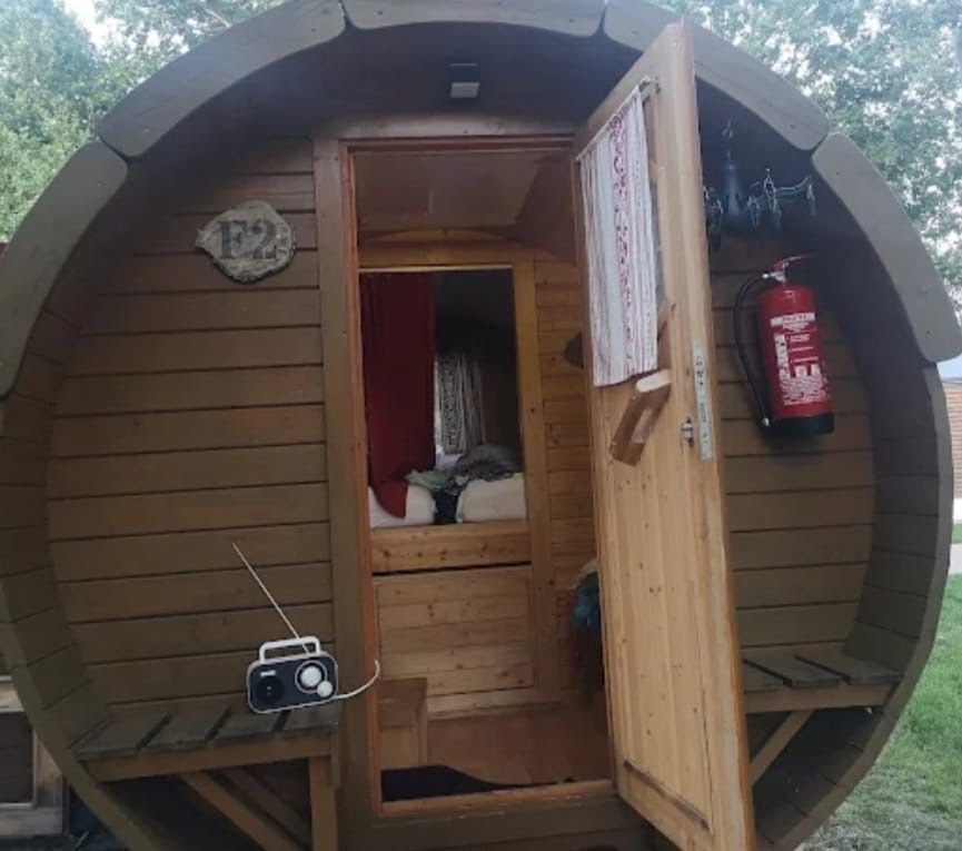 Bauernhofcamping im Schlaffass Tor zum Münsterland