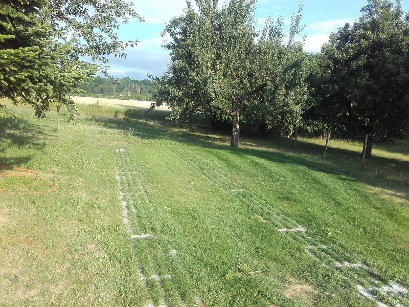 Granja en el valle de Jagst: un huerto con vistas