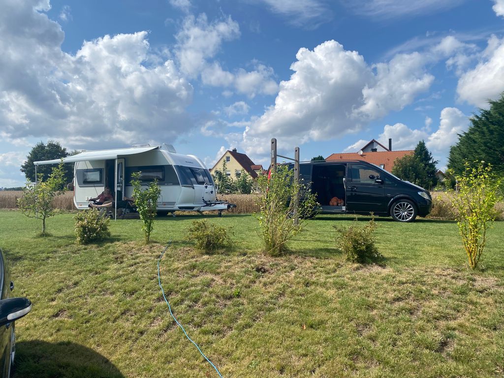 Zwischenstopp A3/A7: Stellplatz bei Würzburg