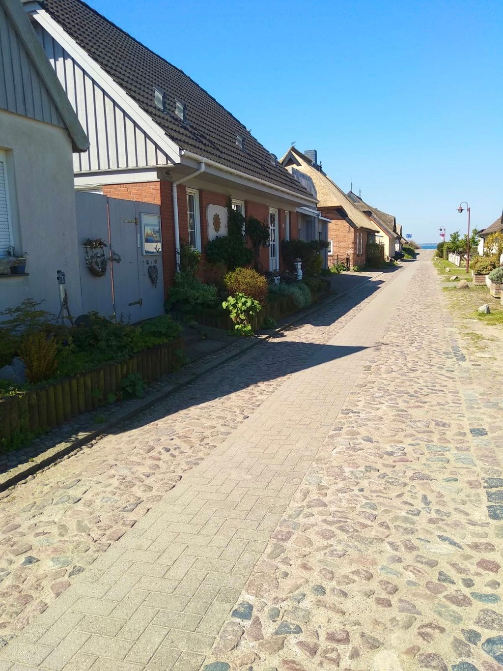 Mouillage dans le village de pêcheurs du Greifswalder Bodden
