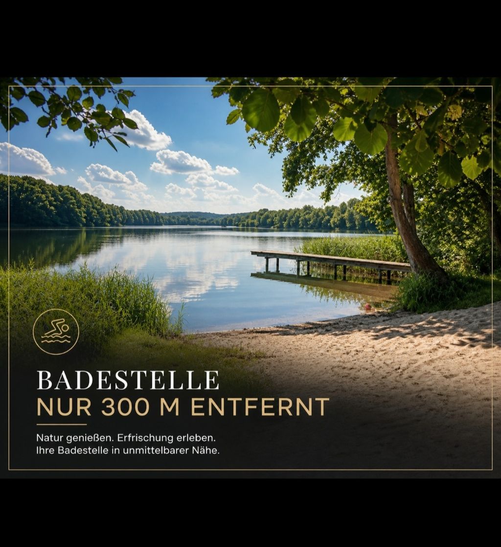 Camper dans la région des lacs du Mecklembourg