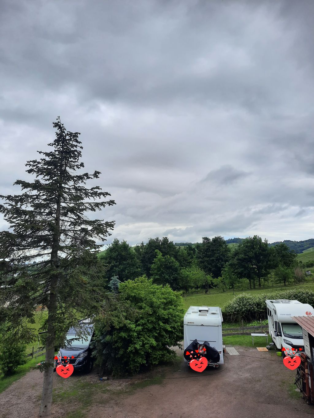 Wohnmobilstellplatz auf dem Erlebnisbauernhof 