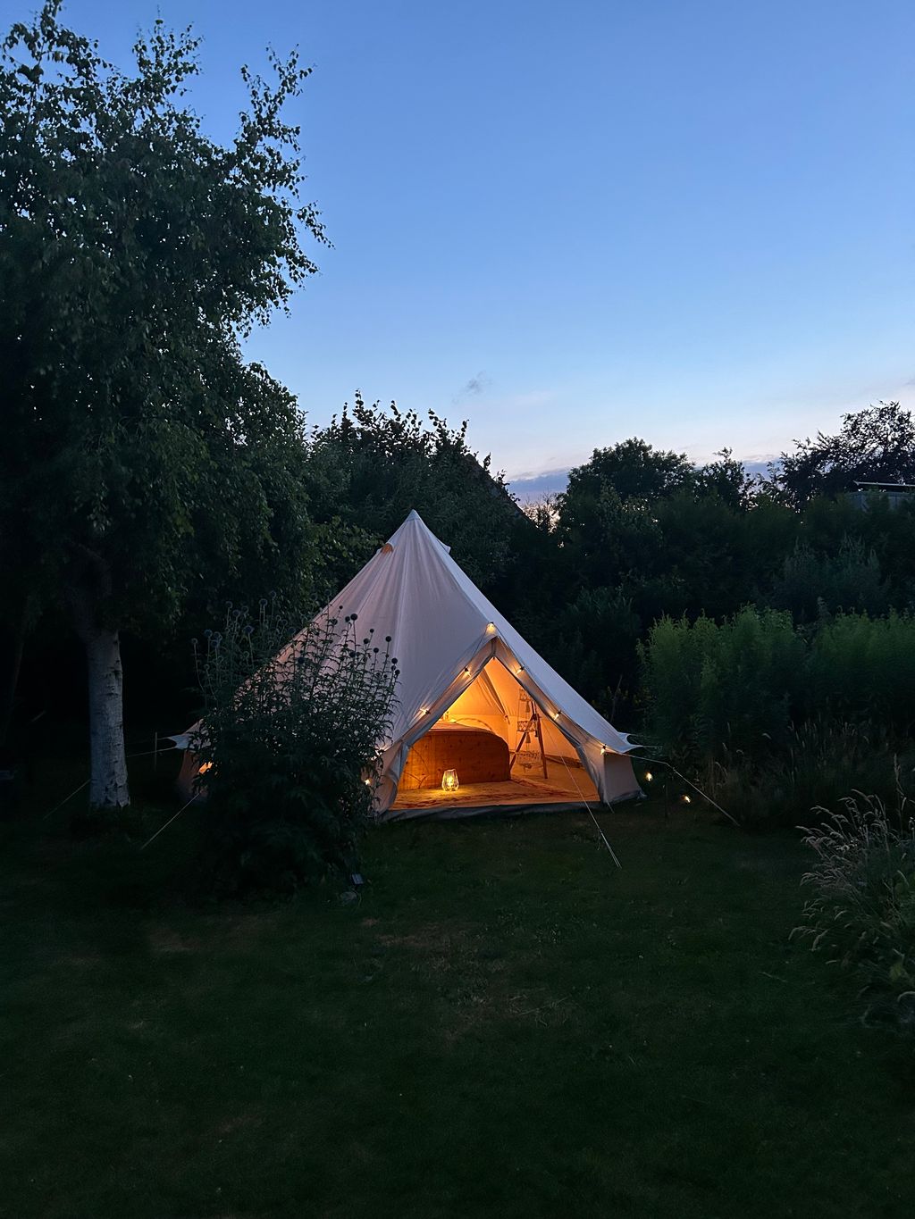 Glamping nel giardino del centro storico di Quakenbrück