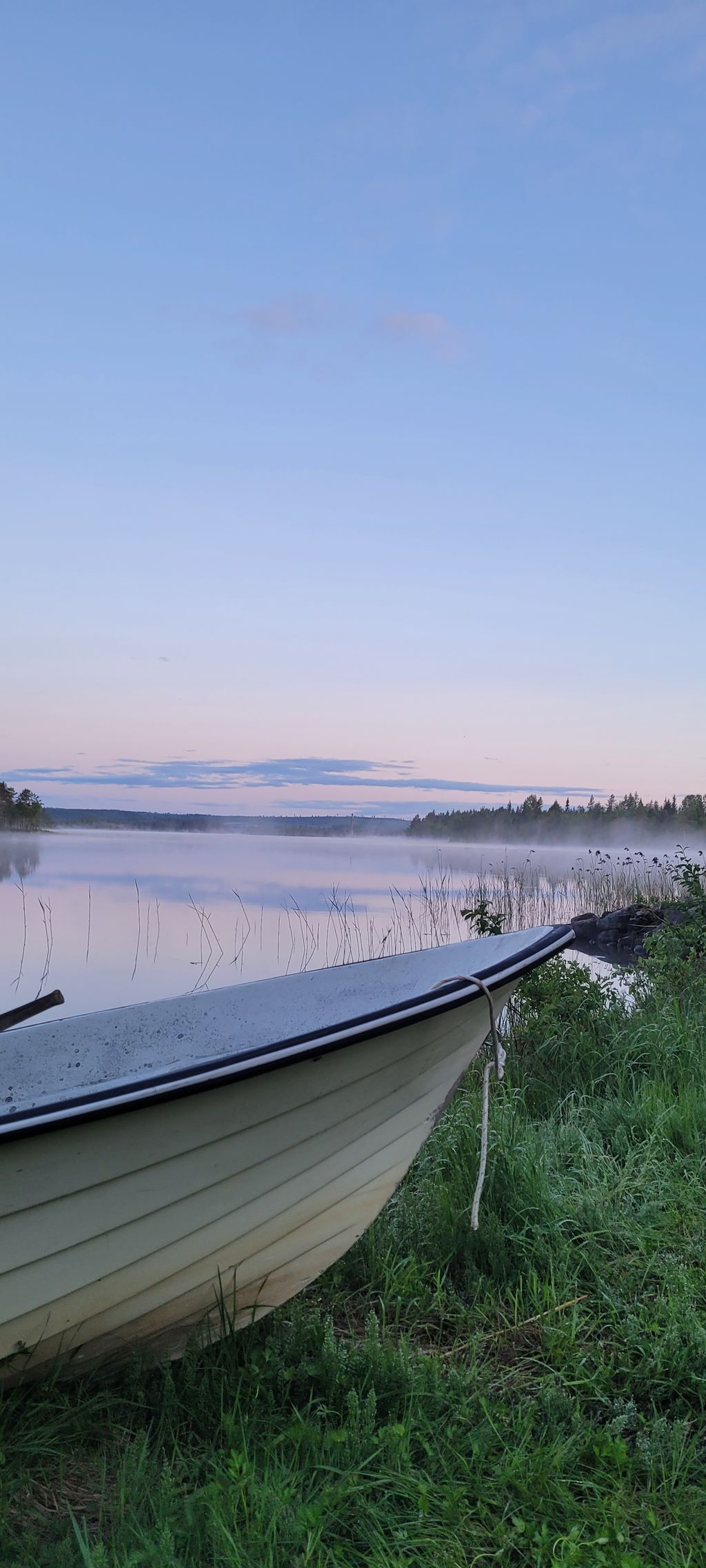 Natur Stellplätze in schwedisch Lappland am See