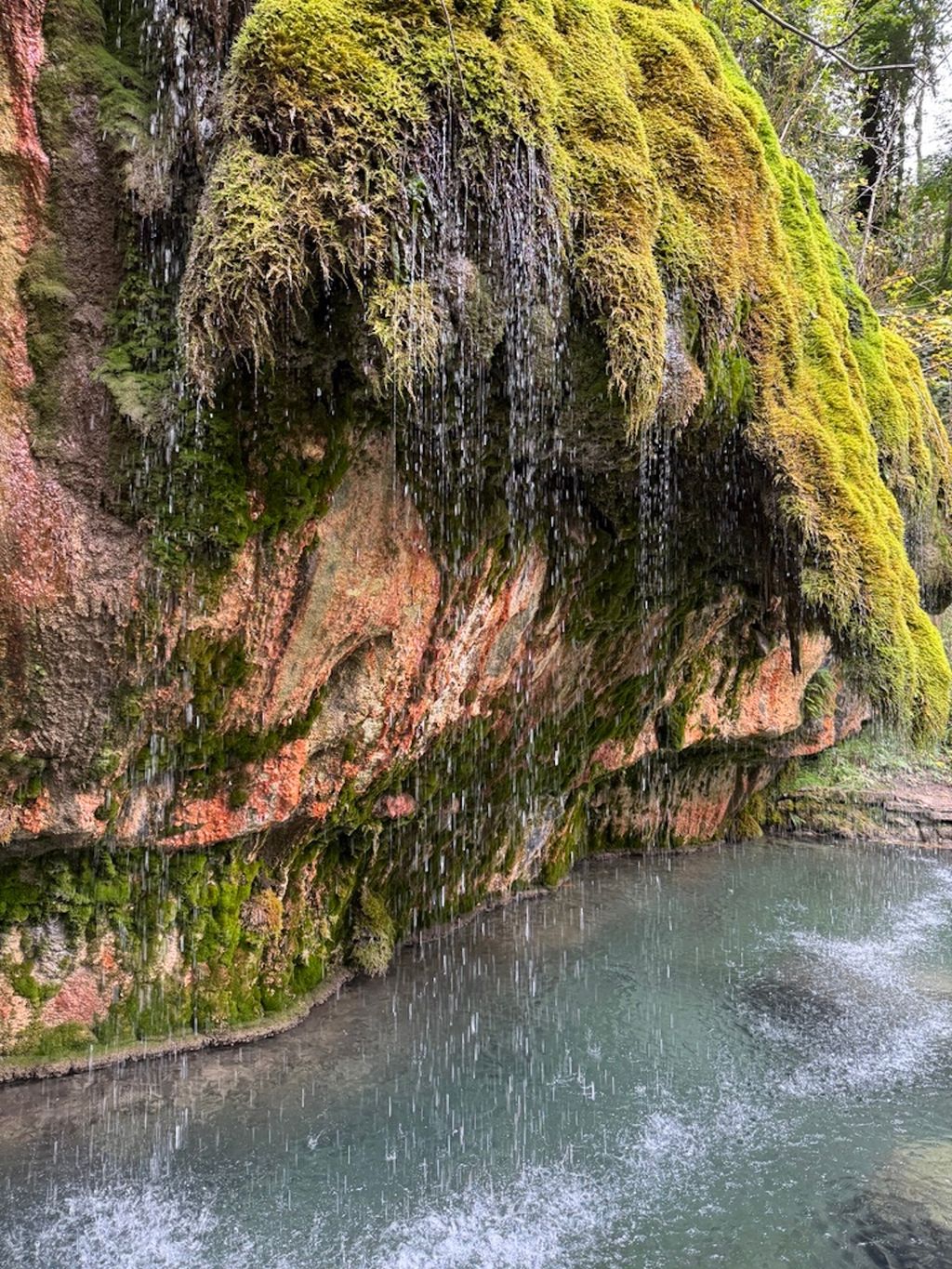 Mini campamento en una antigua granja con instalaciones sanitarias y electricidad