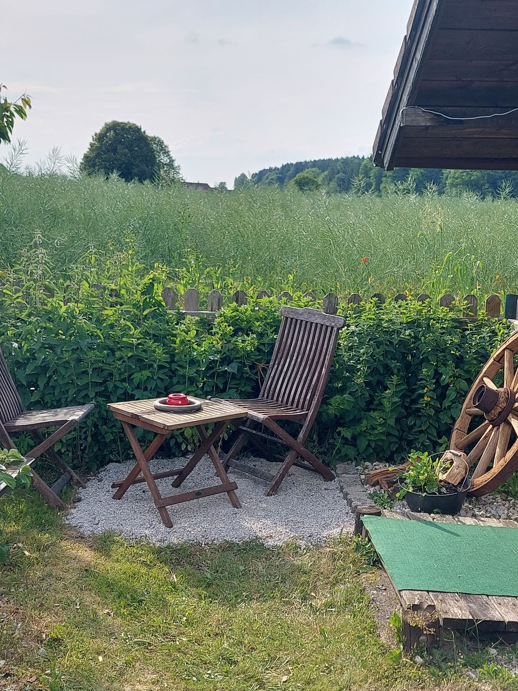 Ein Bett im Heu, wie damals