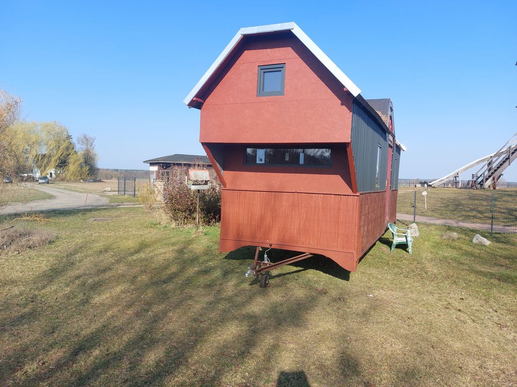 Tiny house at the Bock windmill in Beelitz