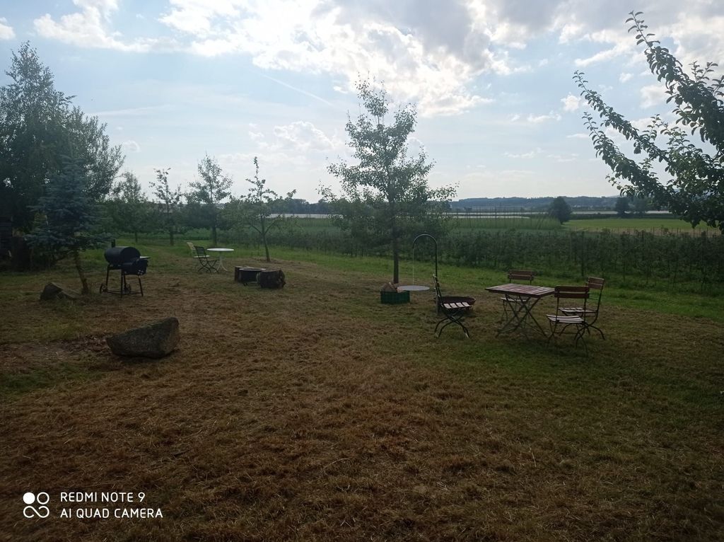 Camping at the orchard only 10 km to Lake Constance