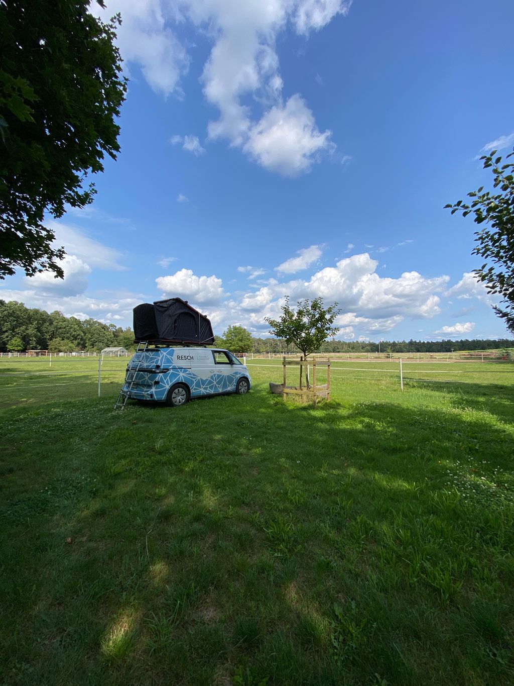 An der Pferdekoppel