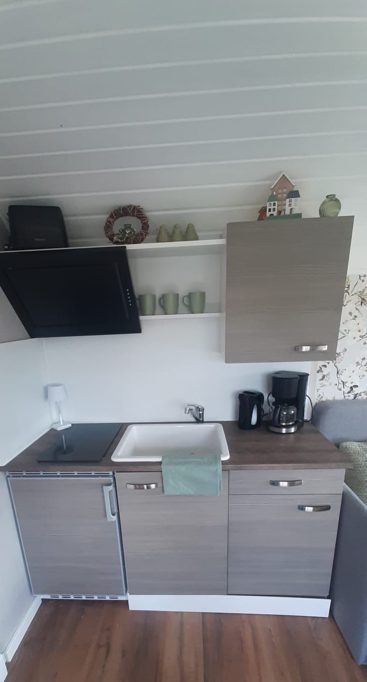 Schlafen im Tiny House Talsperre Pirk im Vogtland