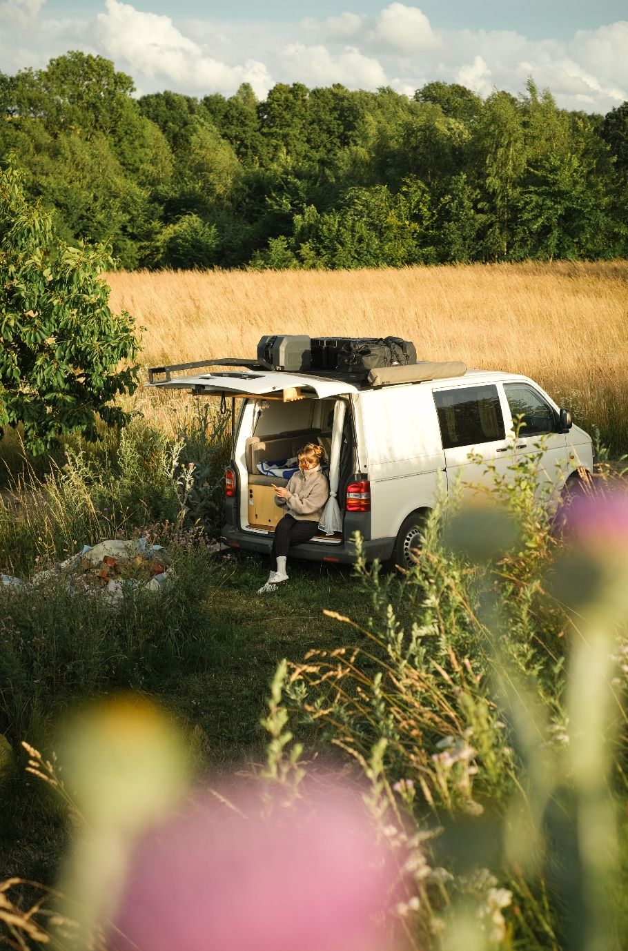 Wild meadow Siegum - on foot to the Baltic Sea