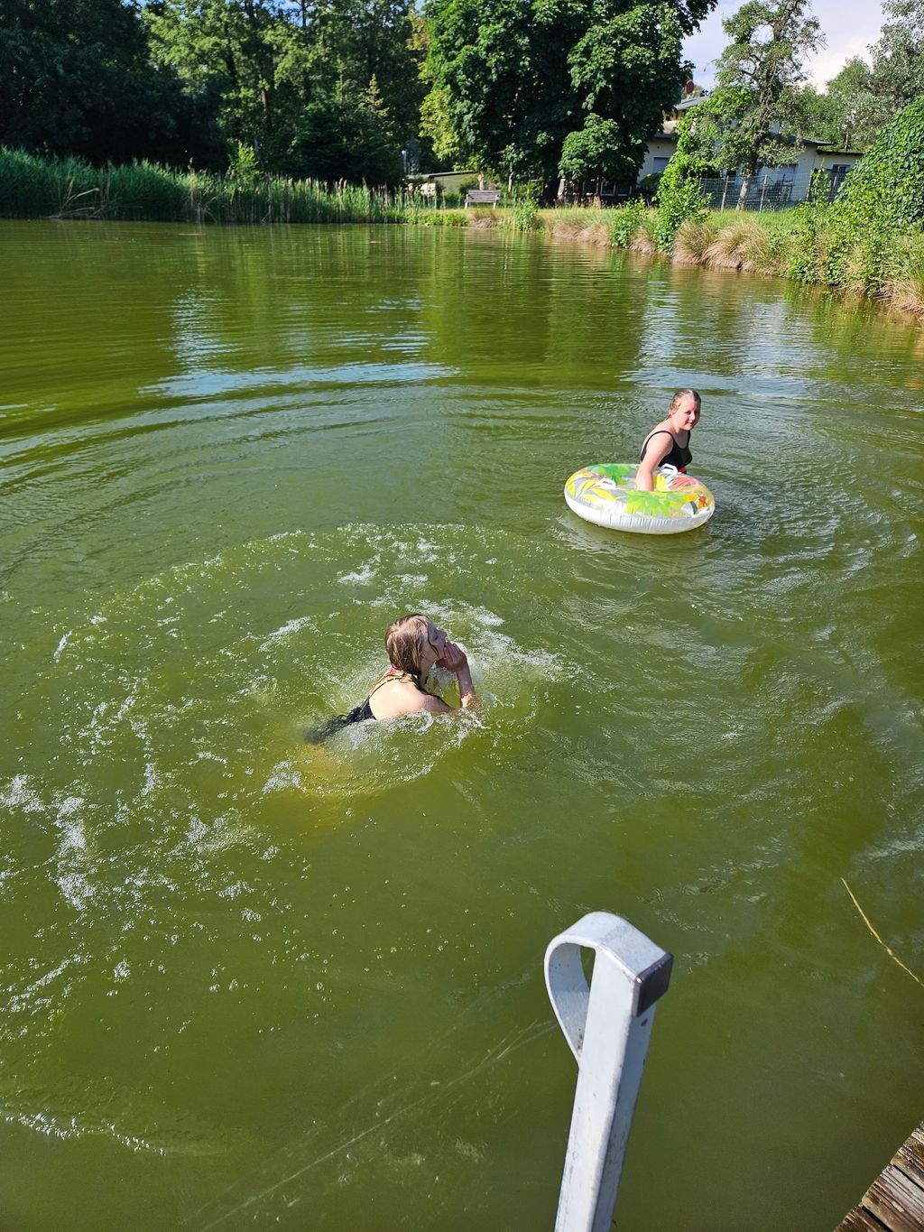  Übernachten am Naturbad am schönen Elberadweg