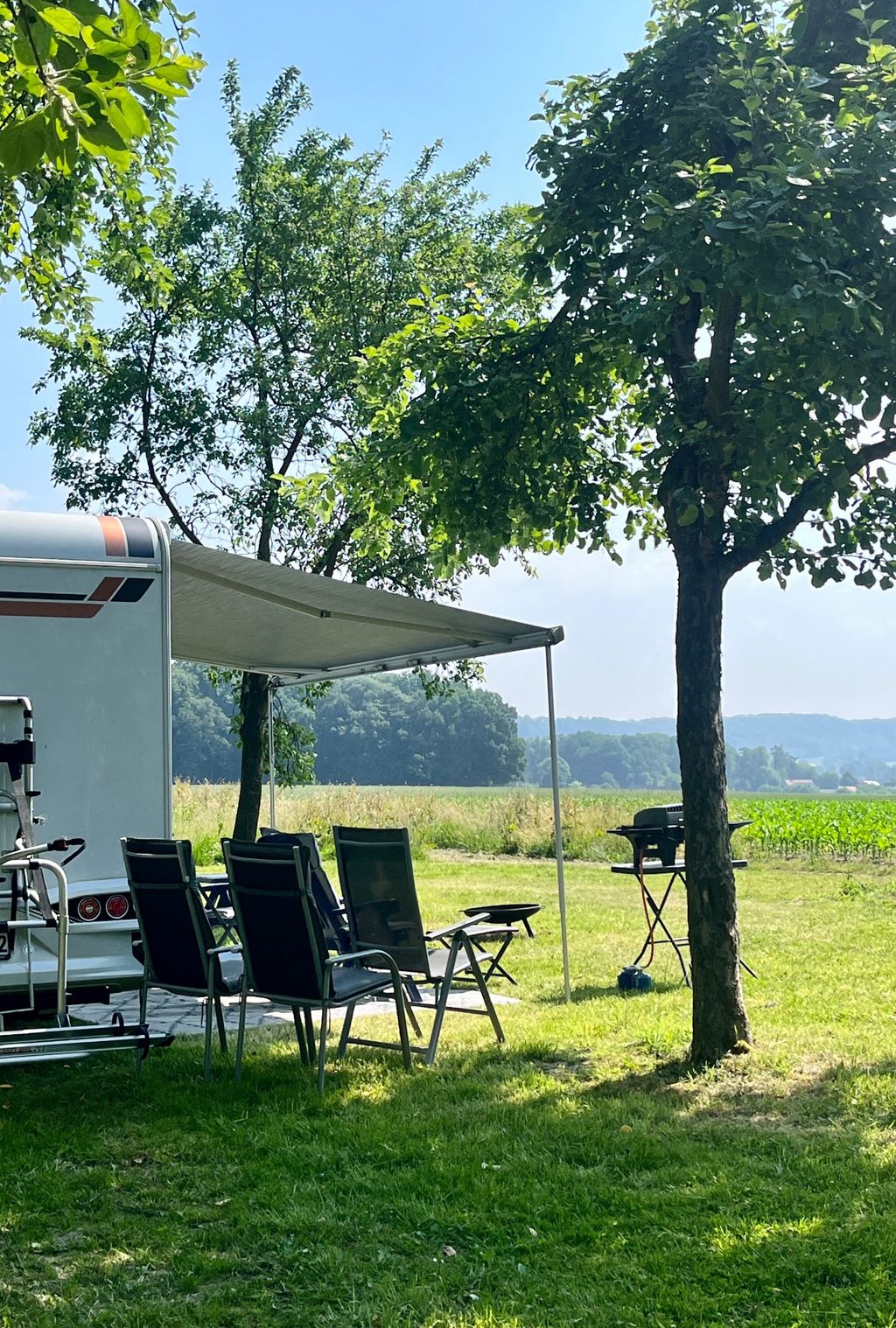 Prato verde sul Wiehengebirge