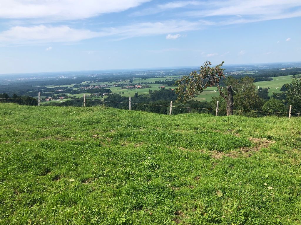 Lugar para tomar el sol en la granja con unas vistas magníficas