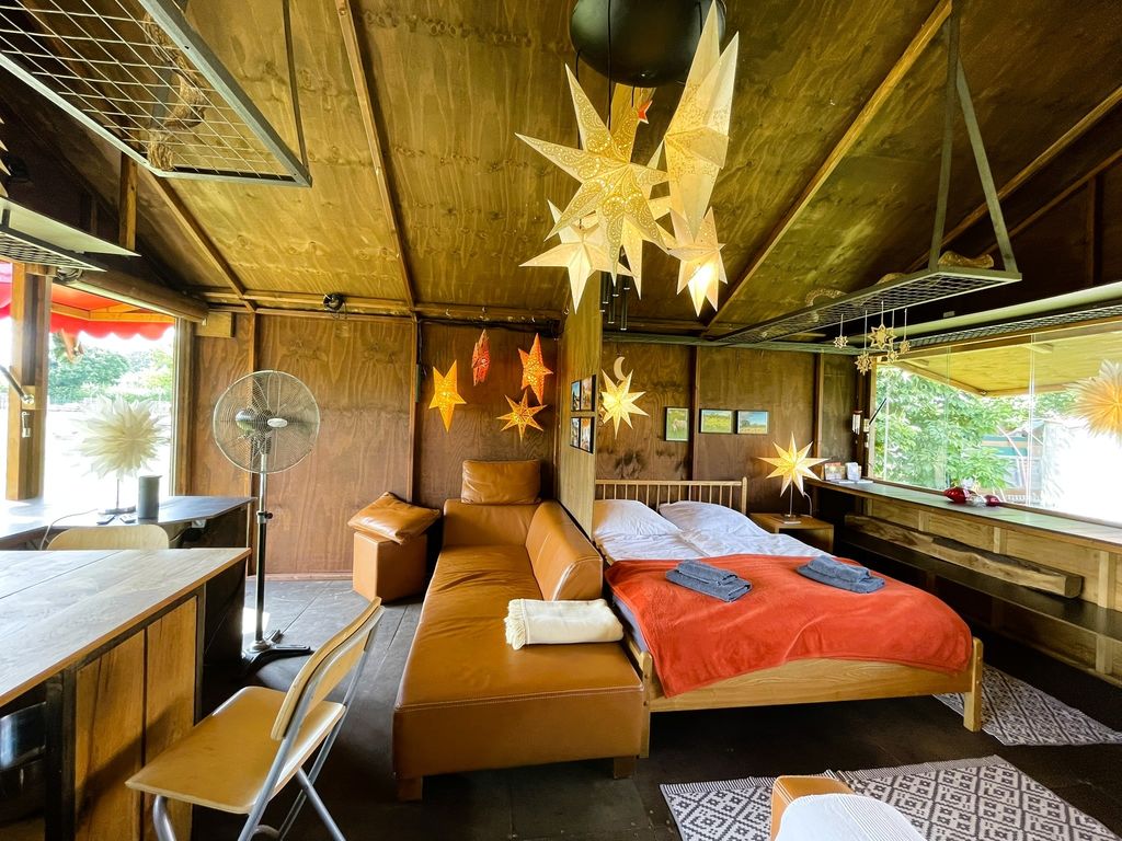 Sternehaus bei den Heidschnucken!