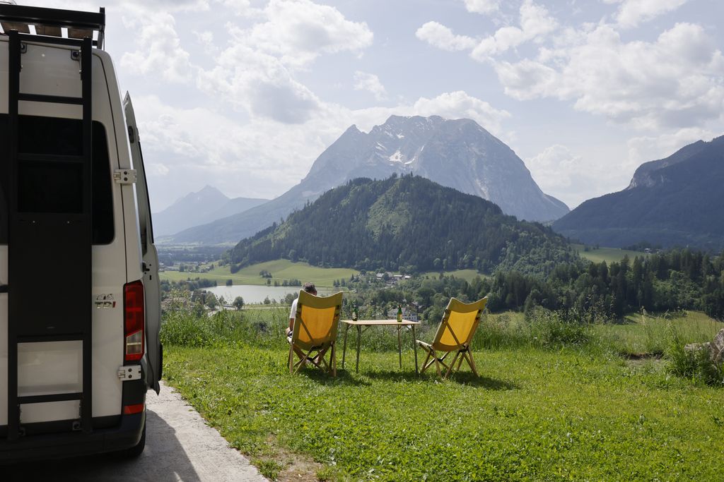 Bergbauernhofcamping im schönen Ennstal