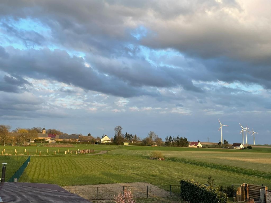 Große Wiese zum freien Stehen nahe Berlin