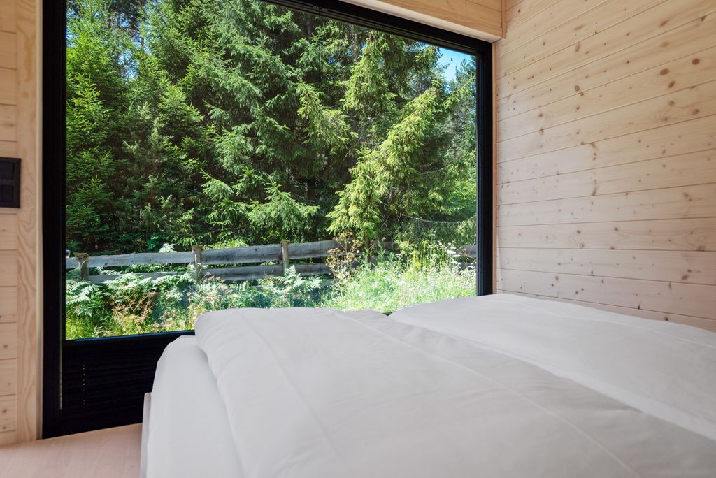 Tiny house on the sunny plateau in Wildermieming