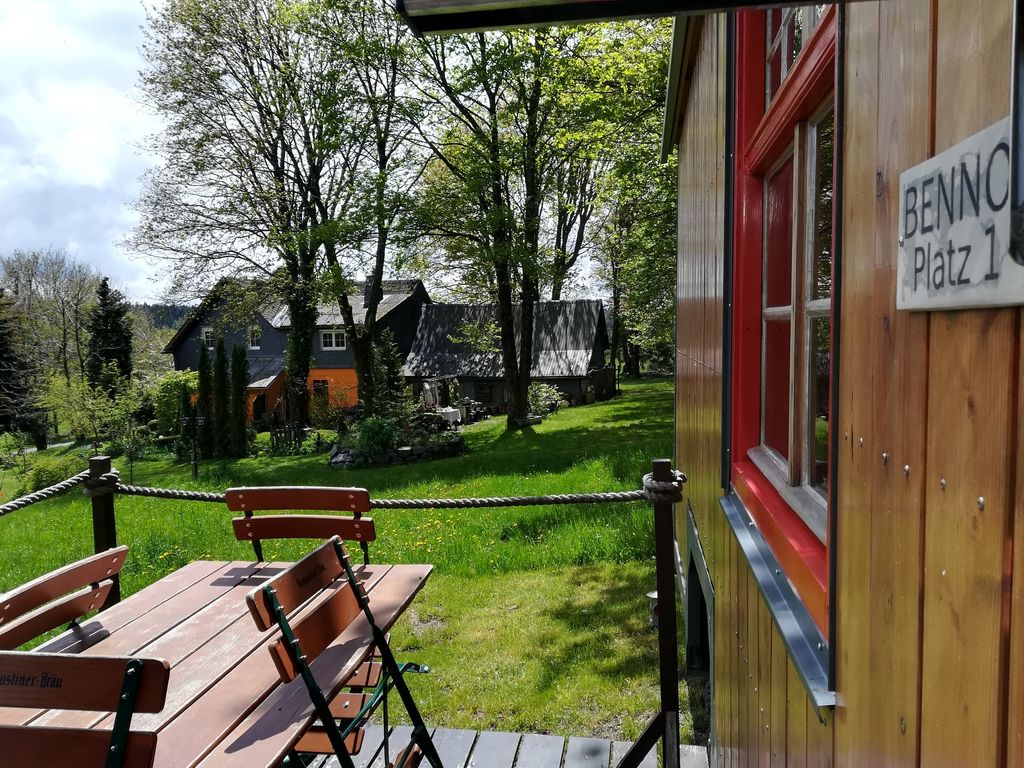 Tiny house in the Franconian Forest right on the edge of the forest