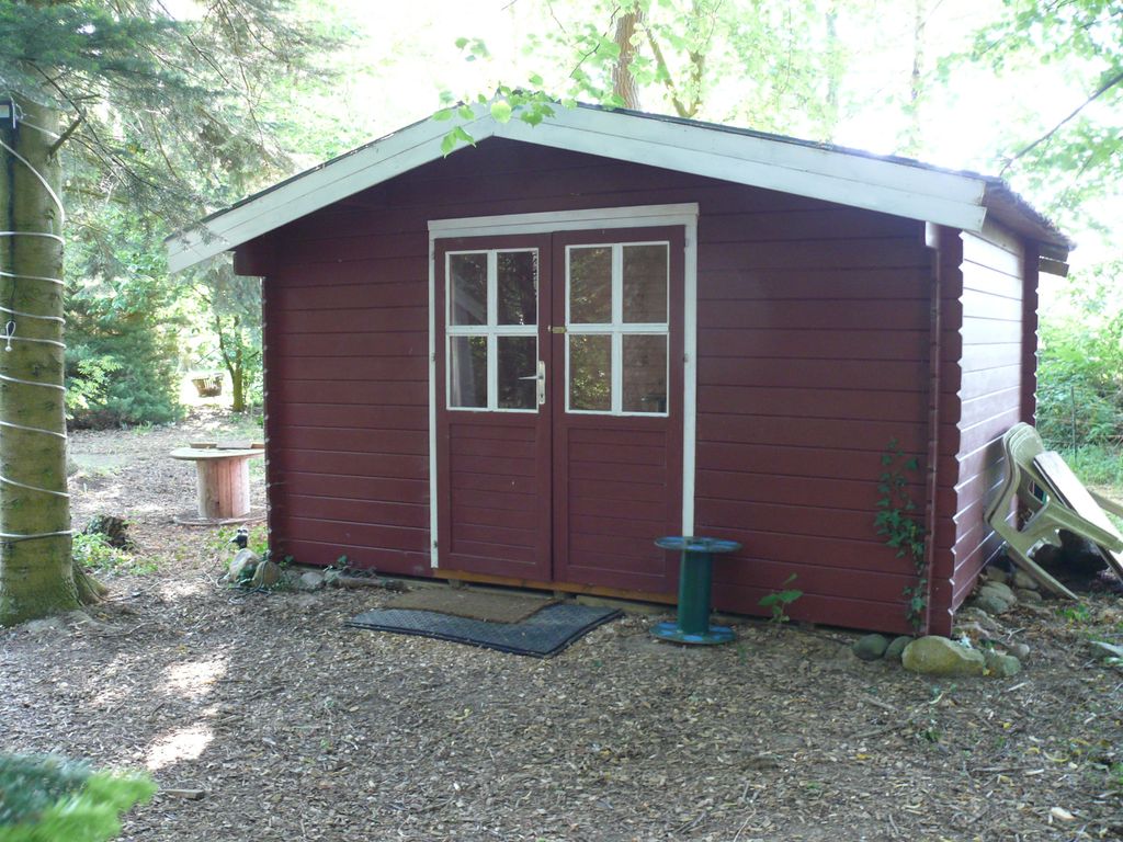 Cabane d'hébergement près de la mer Baltique
