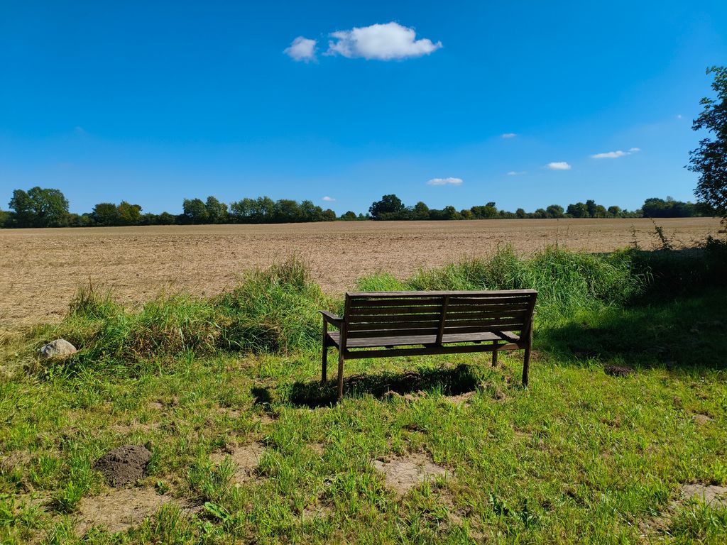 Campo per ciclisti presso il laghetto di Ostholstein