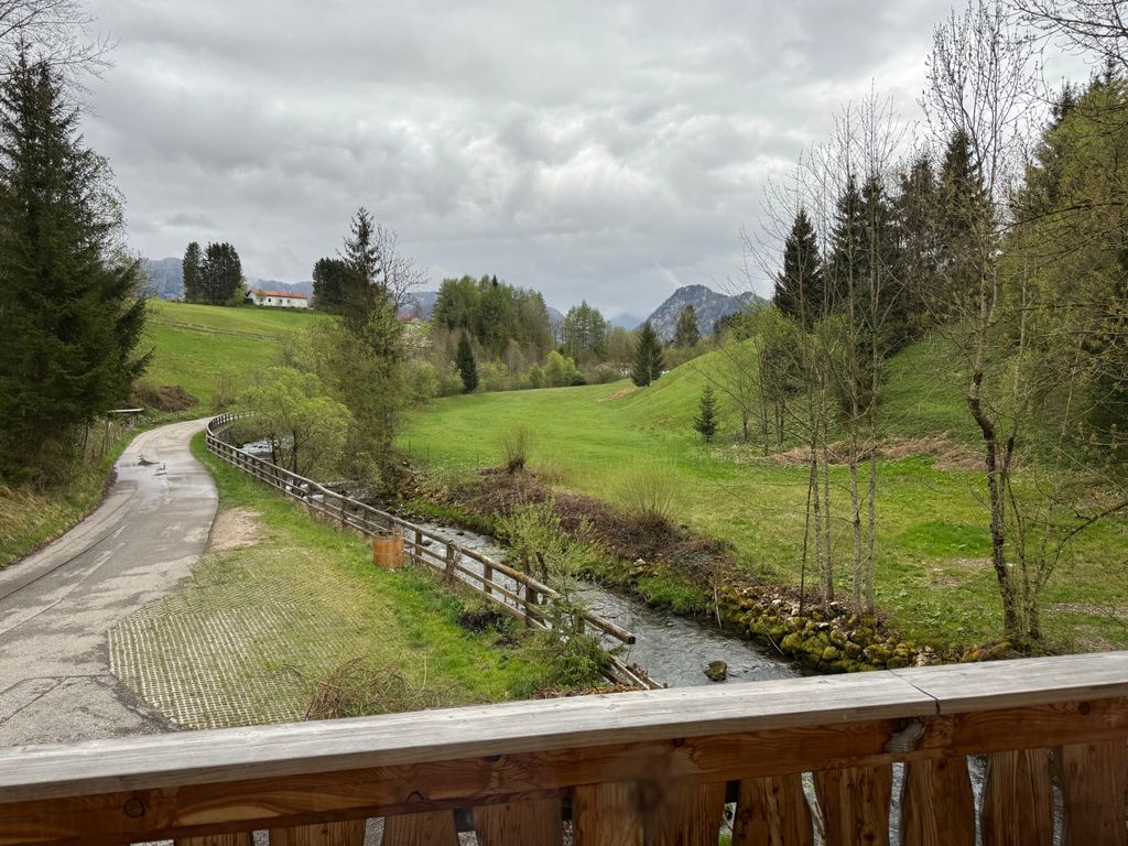 Natural paradise on the red Traun in Upper Bavaria