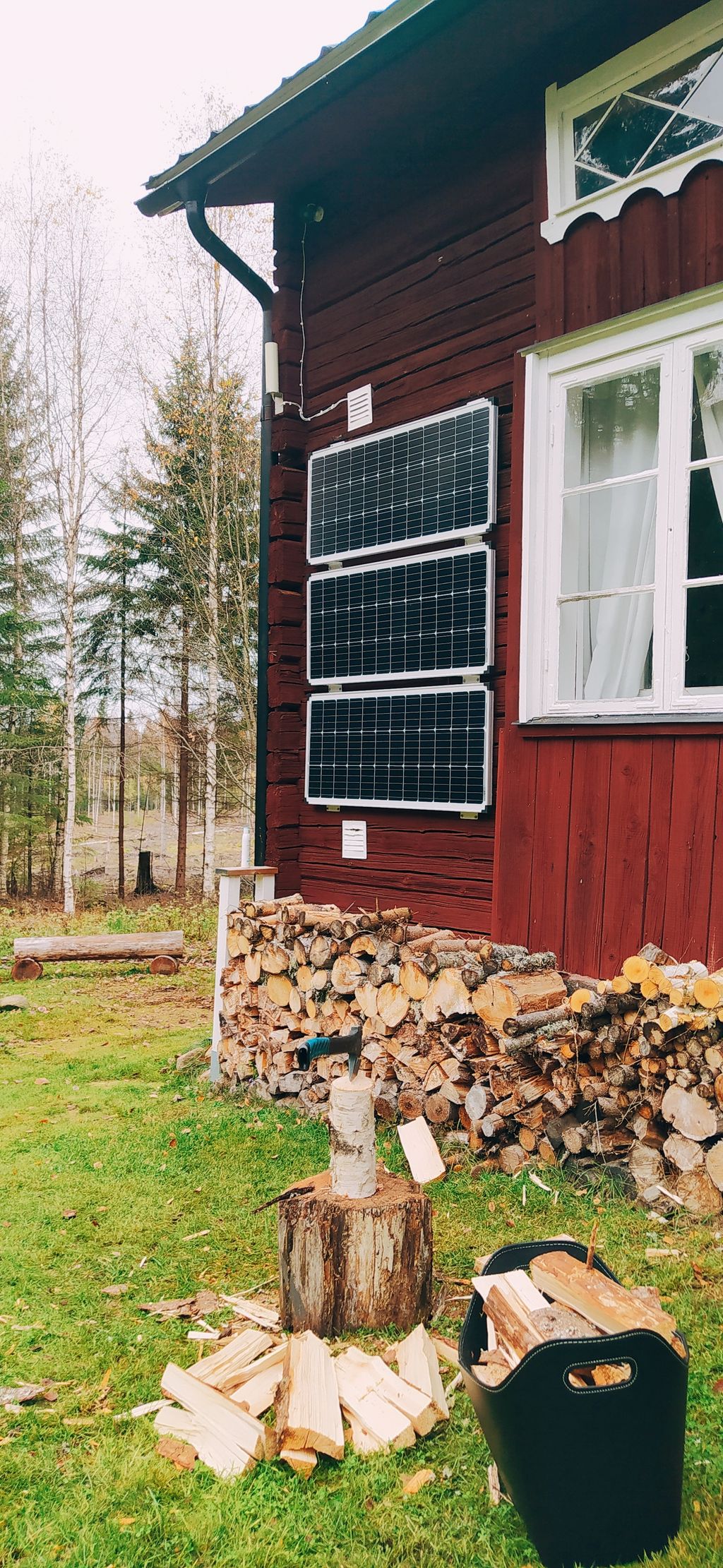 Cabaña de madera Suecia Lugar aislado Bosque Värmland