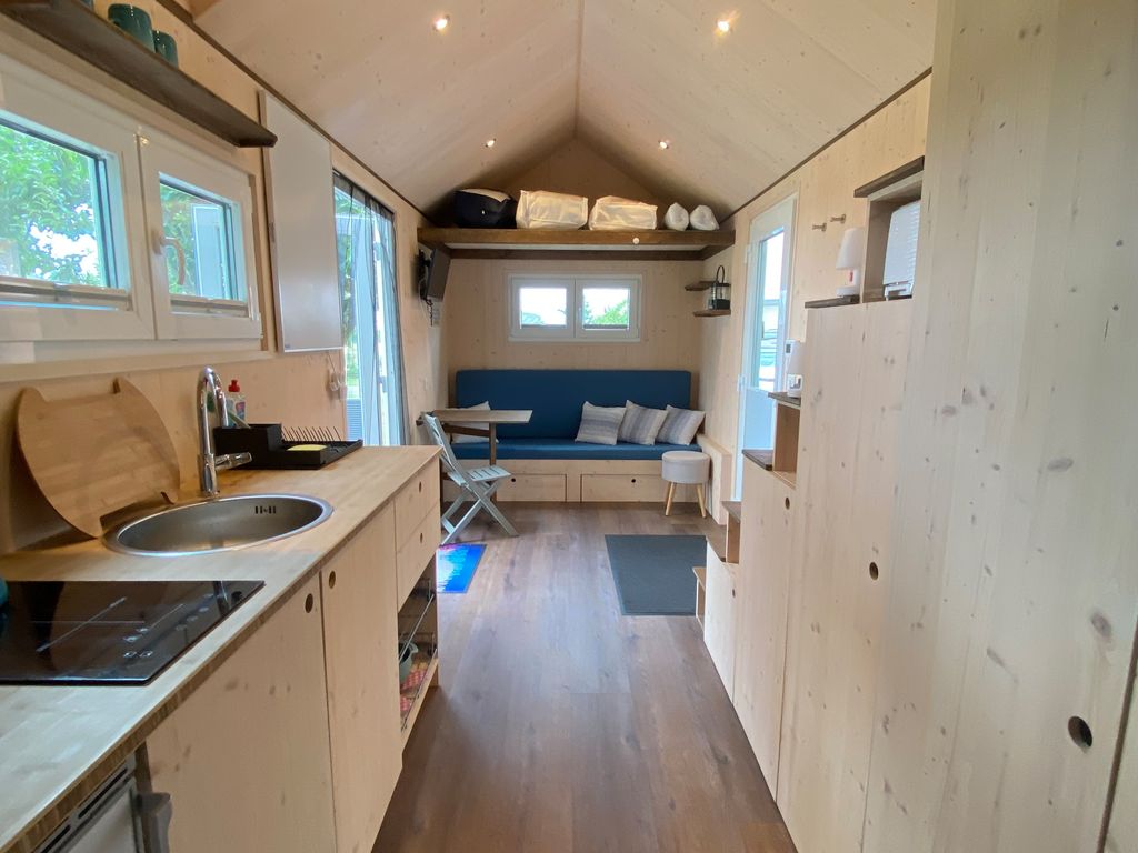 Tiny House auf dem Alpaka-Hof vor der Insel Usedom