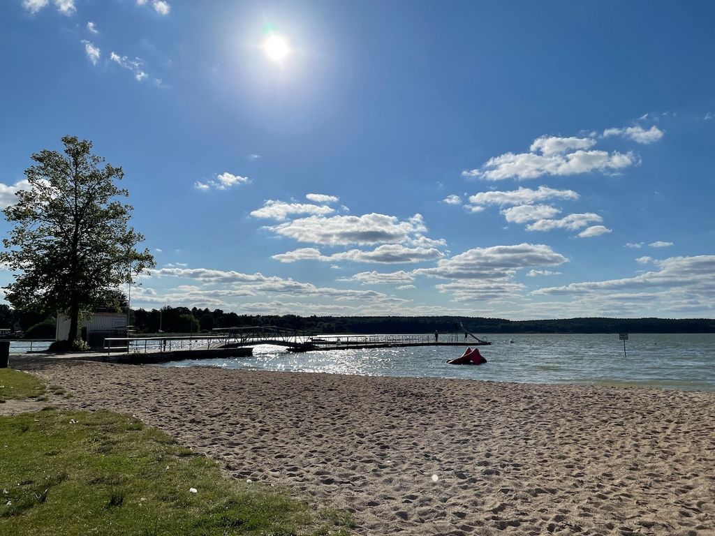 Stellplatz Paradies im Grünen, direkt am See