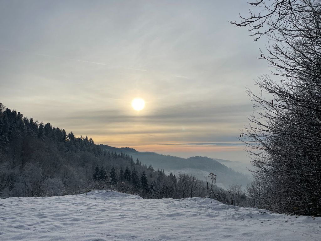 Piazzola con vista magnifica a 550 metri sul livello del mare