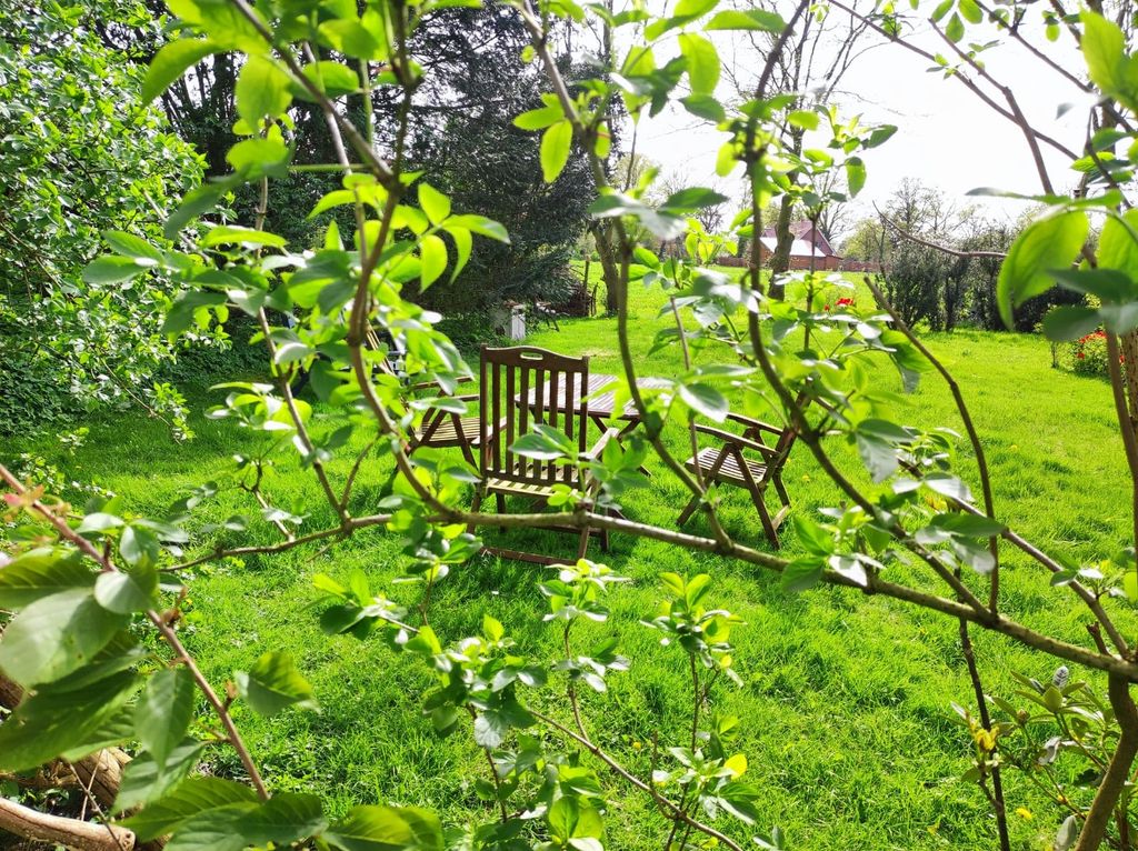 Camping en el jardín entre el mar de Frisia y la bahía de Jade
