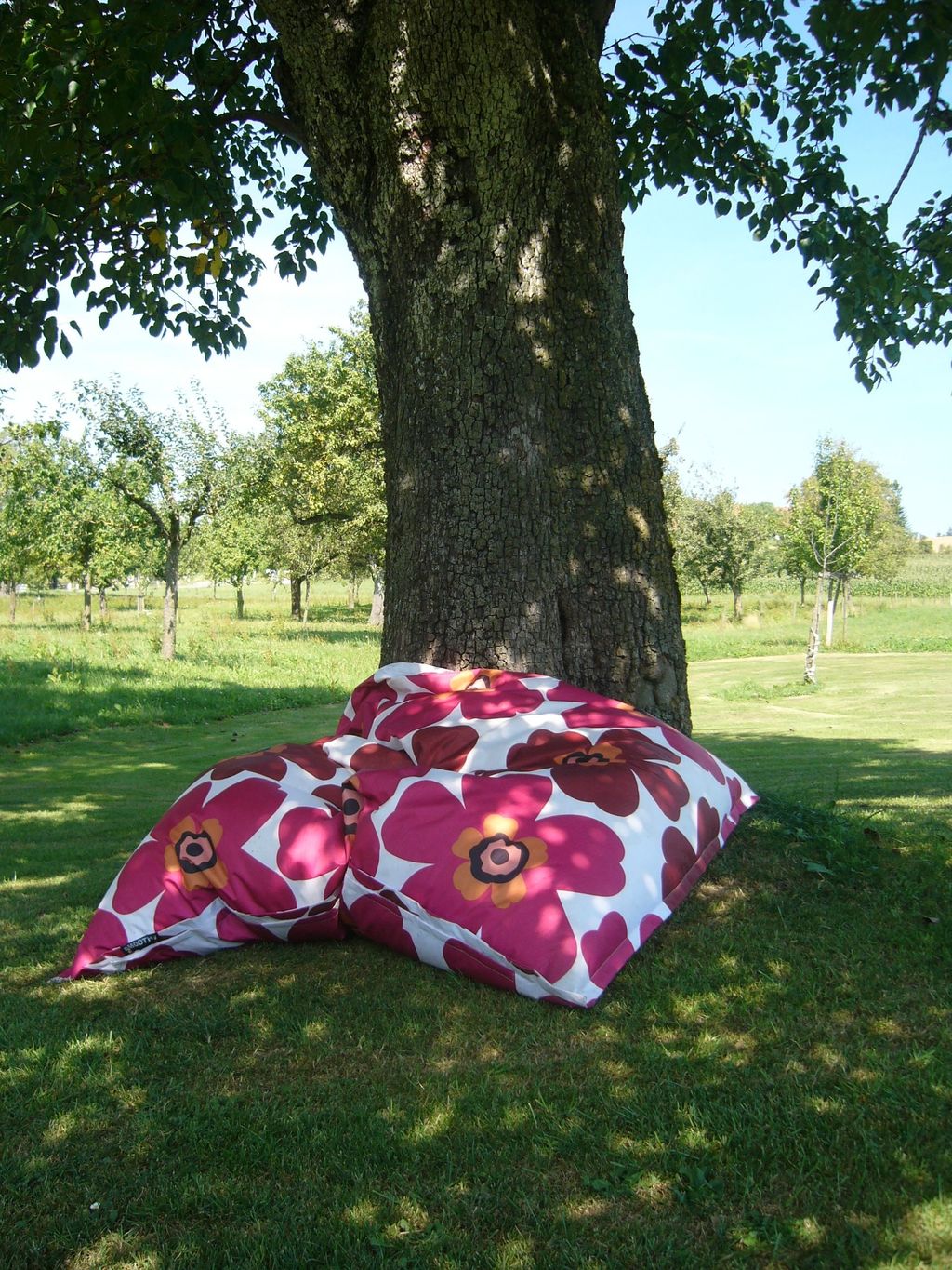 Acampar en una granja de vacaciones en el interior del Lago de Constanza