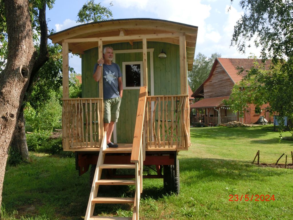 Kleiner Schäferwagen im nördlichen Wendland