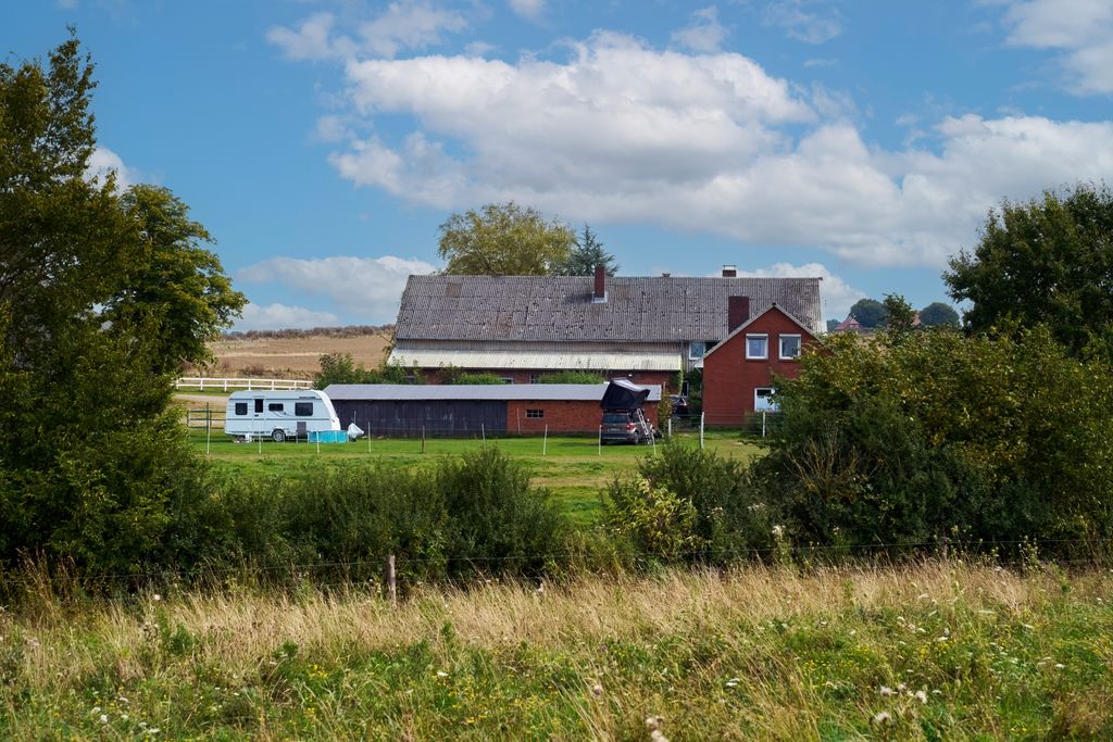 Rest farm in single location only 8 km to the Baltic Sea