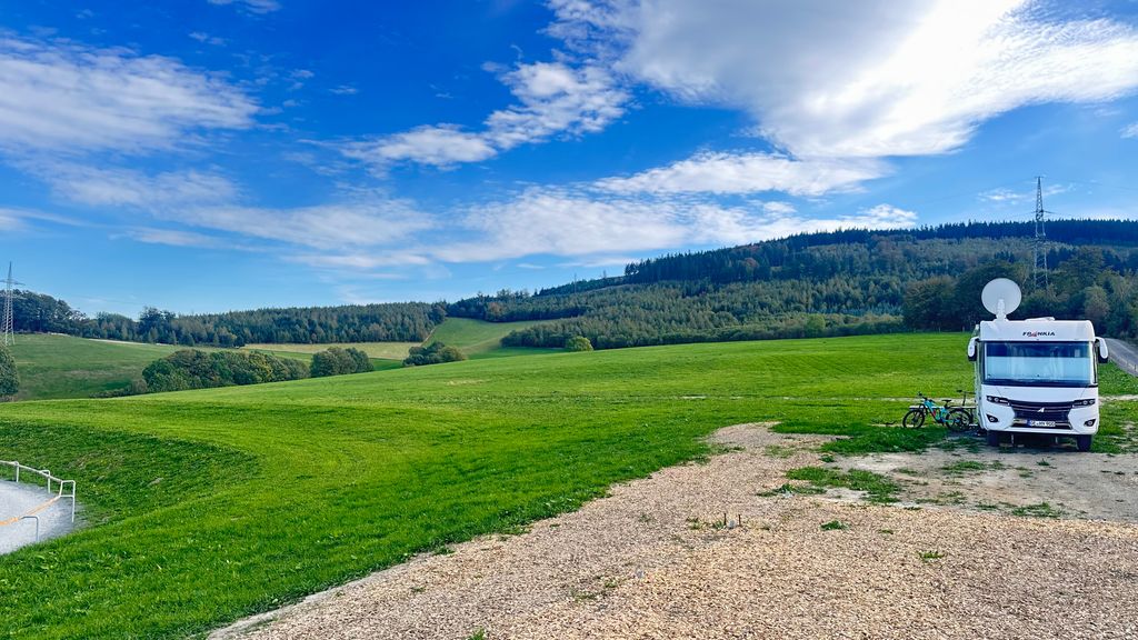 Sauerland Panoramablick: Islandpferde Gestüt