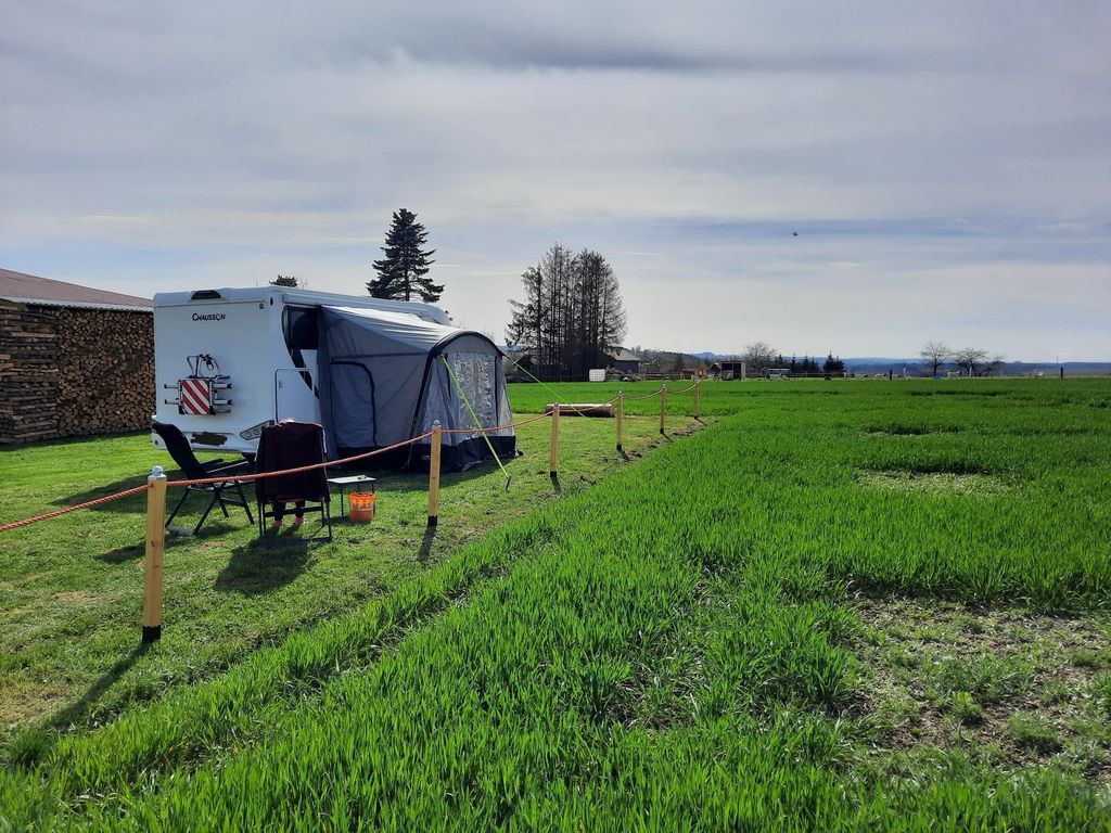 Stellplatz "Weitblick" im Land der tausend Teiche