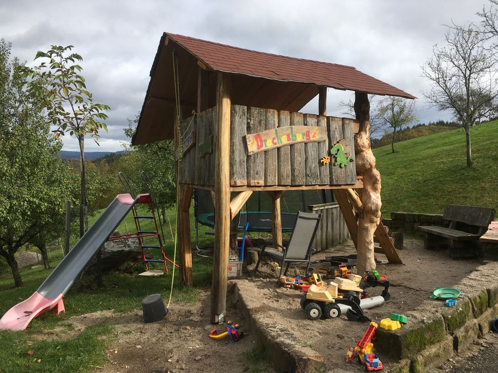 Bauernhoferlebnis, do sage Fuxs und Has gudnochd