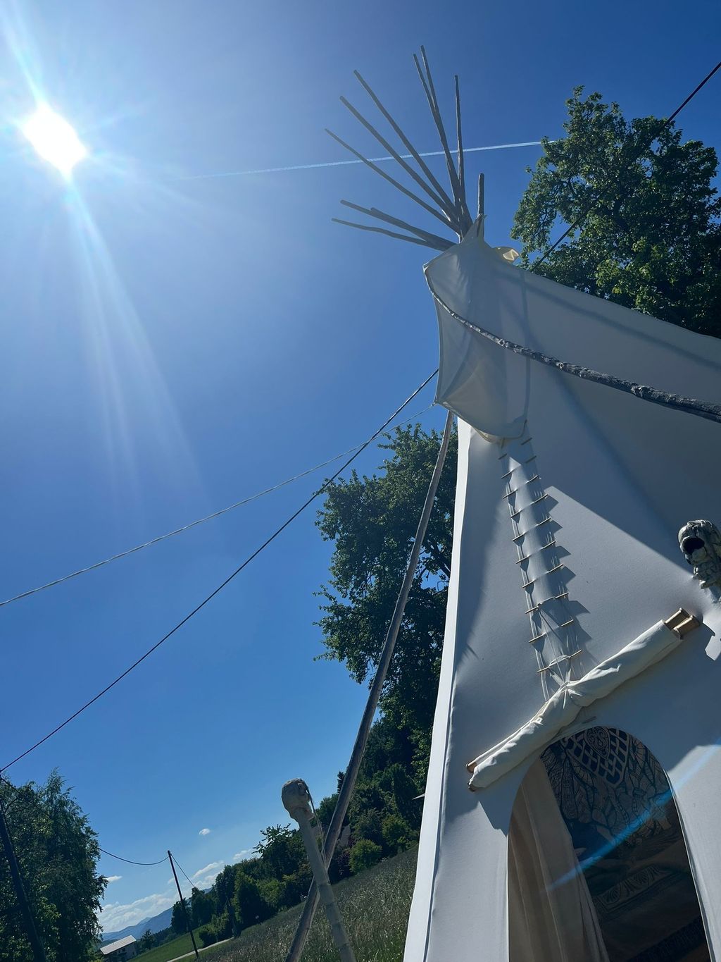 Zurück zur Natur – Ferien im TIPI