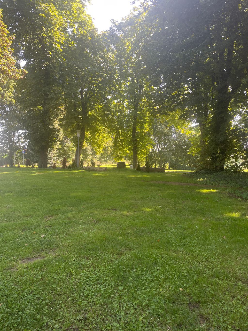 Pitch at the estate in the Osnabrück countryside