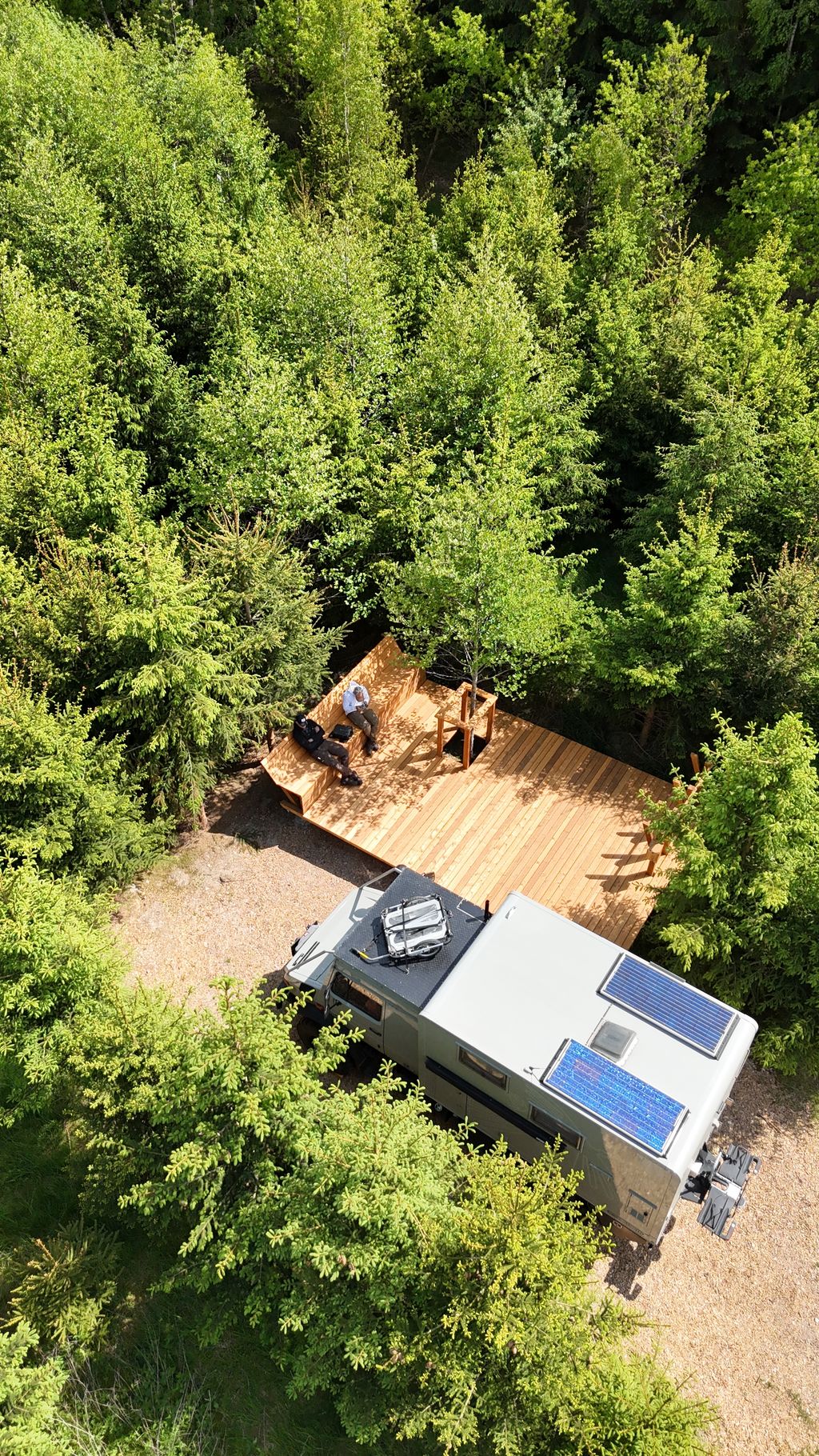 Waldcampingplatz mit einzigartigem Sternenhimmel 